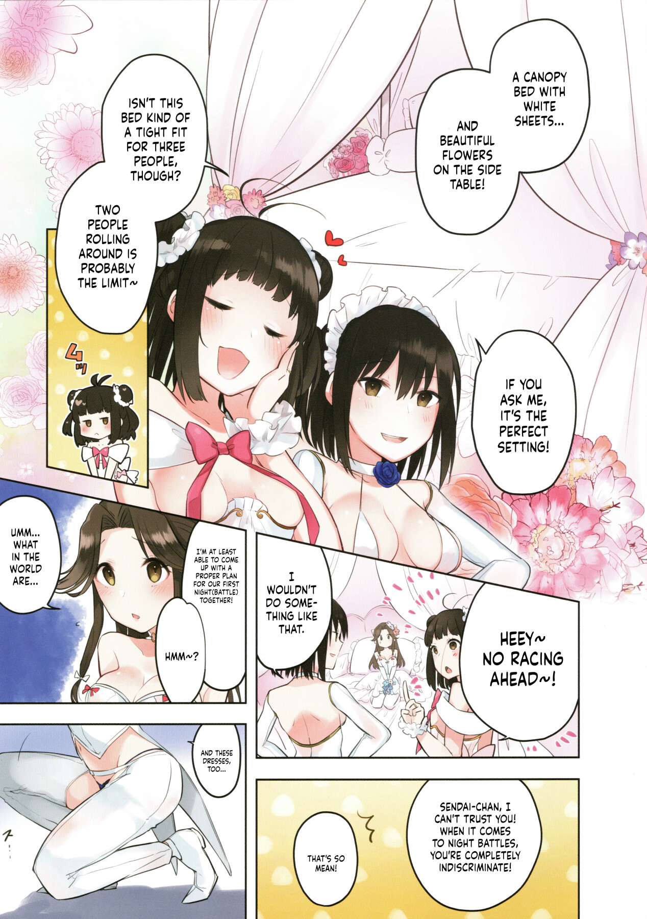 Hentai Manga Comic-Fluttering White Hydrangea-Read-4